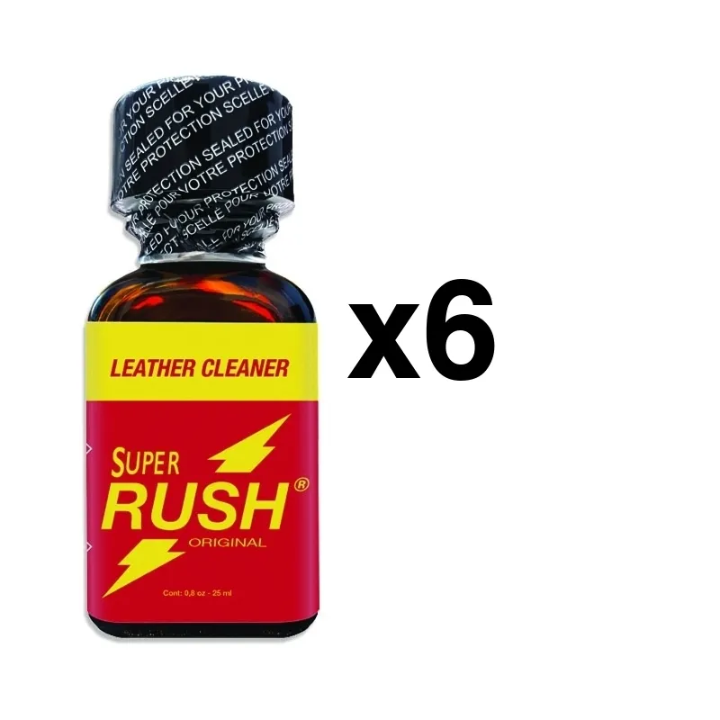 FL Leather Cleaner SUPER RUSH ORIGINAL 25ml x6